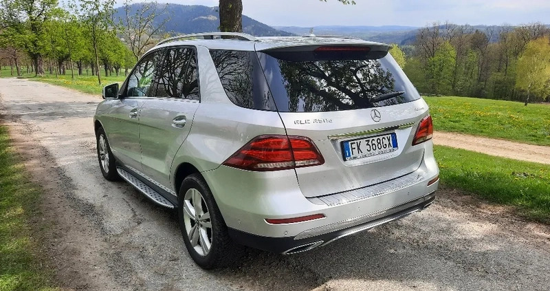 Mercedes-Benz GLE cena 149900 przebieg: 88000, rok produkcji 2017 z Aleksandrów Łódzki małe 232